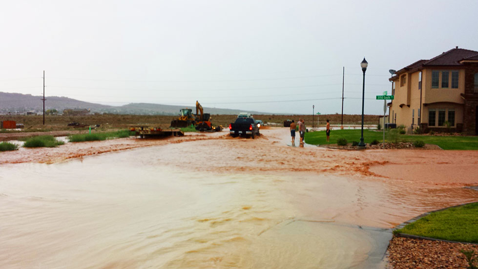 Little Valley Flood St George